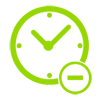 Optimize Service And Turnaround Time Icon