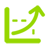 Drive Efficiency And Growth Icon