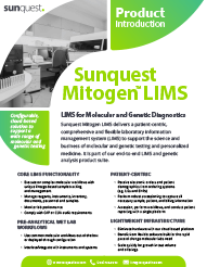 Mitogen LIMS Product Brief 2018
